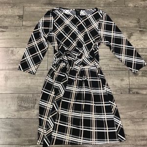 Ann Taylor Plaid Dress